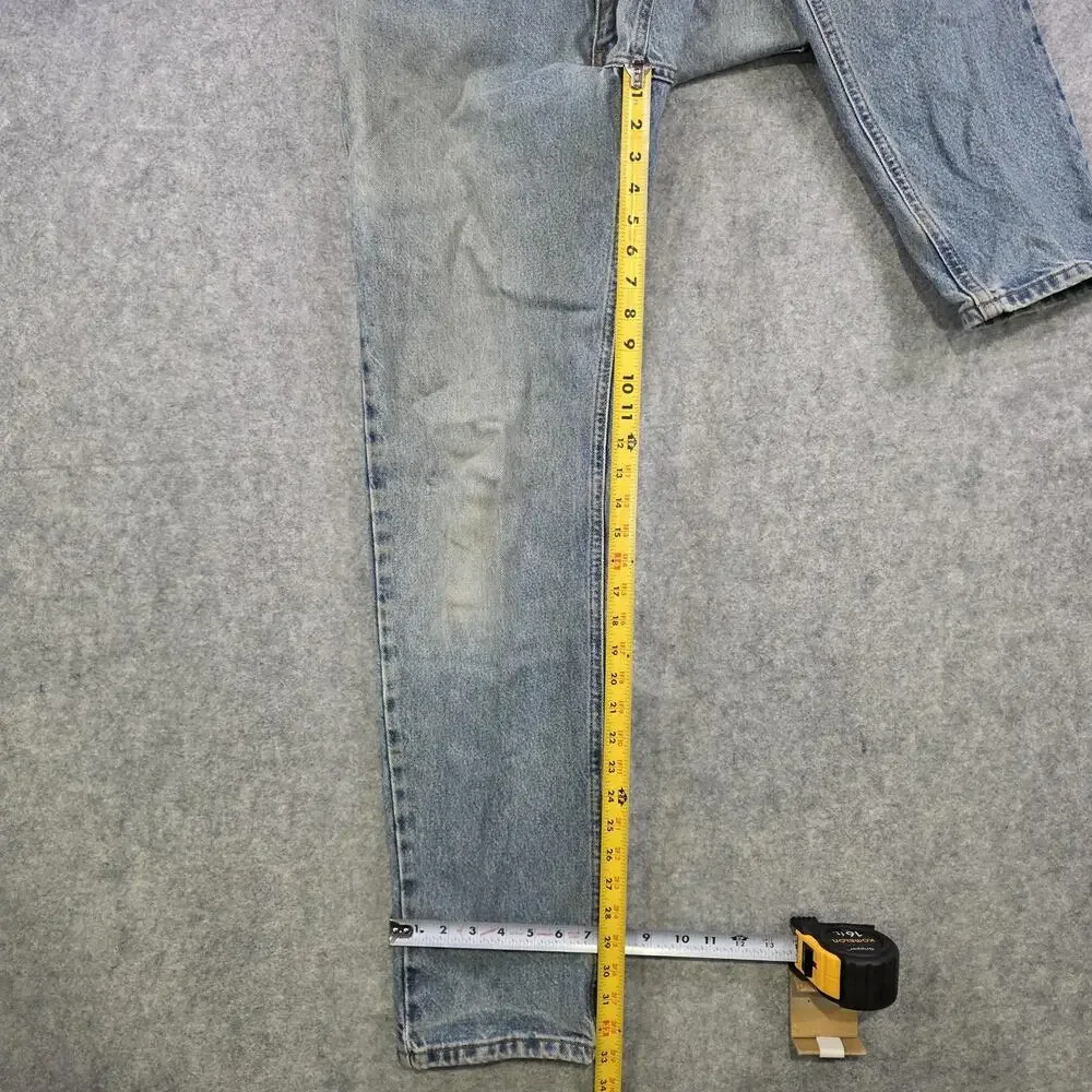 Vintage 90s Calvin Klein Jeans Mens 31x34 Blue Easy Fit Stonewash‎ Denim USA